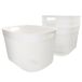 Curver Pack 4 cestas organizadoras Filo Curver Pack 4 cestas organizadoras Filo Blanco