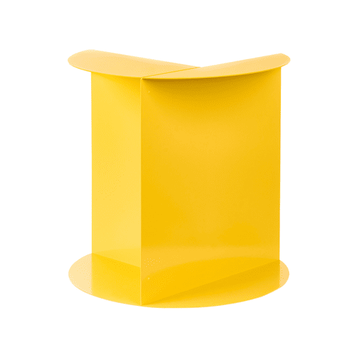 Mesa de apoio TAGGART Metal Amarelo