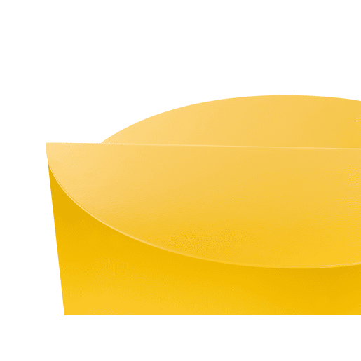 Mesa de apoio TAGGART Metal Amarelo