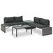 Set De Sofá Set De Sofá Gris