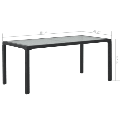 vidaXL Conjunto lounge de jardim c almofadões 3 pcs vime PE cinzento