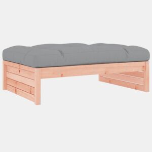 vidaXL Apoio de pés para jardim 120x80 cm madeira de douglas maciça