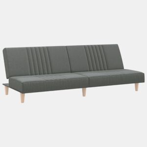 Sofá-cama, Sofá conversível tecido cinzento-escuro