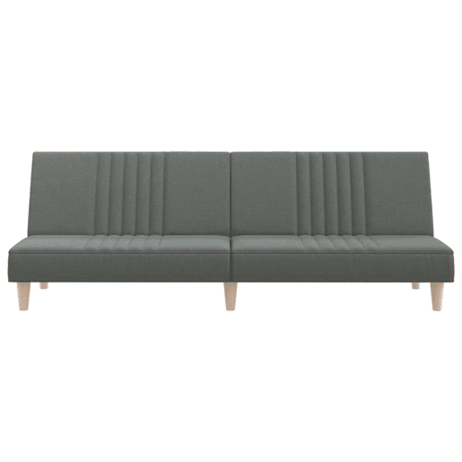 Sofá-cama, Sofá conversível tecido cinzento-escuro