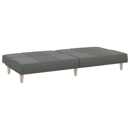 Sofá-cama, Sofá conversível tecido cinzento-escuro