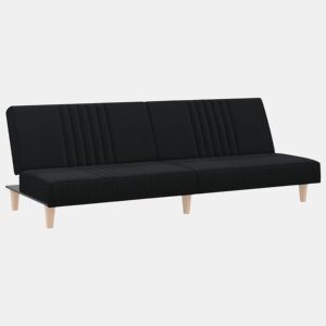 Sofá-cama, Sofá conversível tecido preto