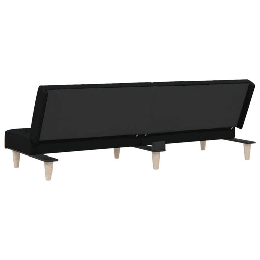 Sofá-cama, Sofá conversível tecido preto