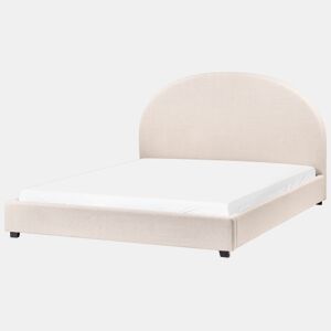 Cama de água Tecido VAUCLUSE 160 x 200 cm Creme claro