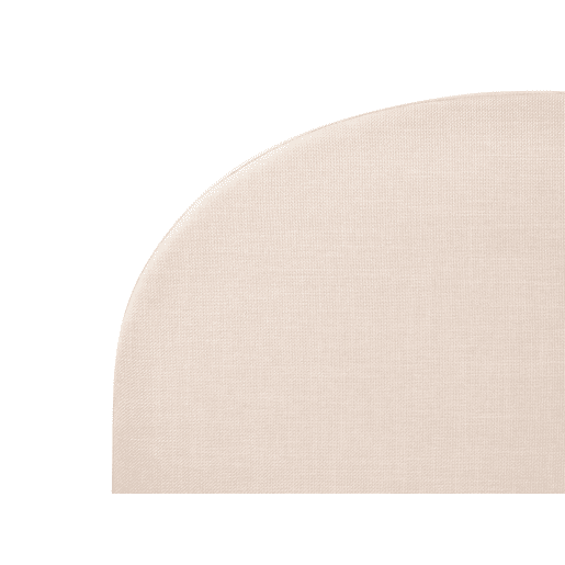 Cama de água Tecido VAUCLUSE 160 x 200 cm Creme claro