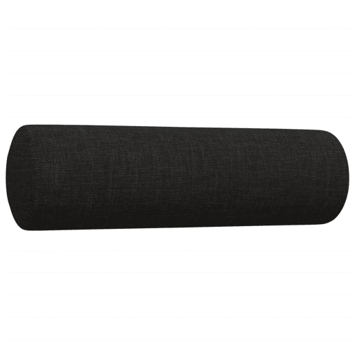 vidaXL 4 pcs conjunto de sofás c almofadasapoio pés tecido preto vidaXL 4 pcs conjunto de sofás c almofadasapoio pés tecido preto