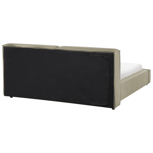 Cama de água Tecido LINARDS 160 x 200 cm Verde