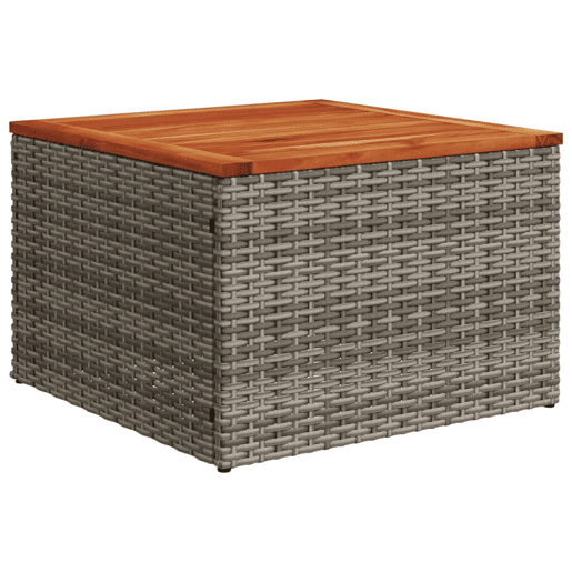 vidaXL 6 pcs conjunto sofás de jardim com almofadões vime cinzento vidaXL 6 pcs conjunto sofás de jardim com almofadões vime cinzento