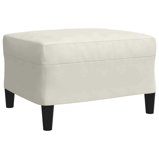 vidaXL 3 pcs conjunto de sofás com almofadões veludo cor creme vidaXL 3 pcs conjunto de sofás com almofadões veludo cor creme