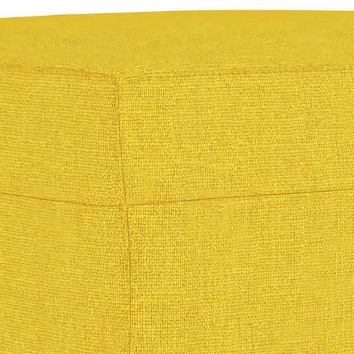 vidaXL 3 pcs conjunto de sofás tecido amarelo-claro vidaXL 3 pcs conjunto de sofás tecido amarelo-claro