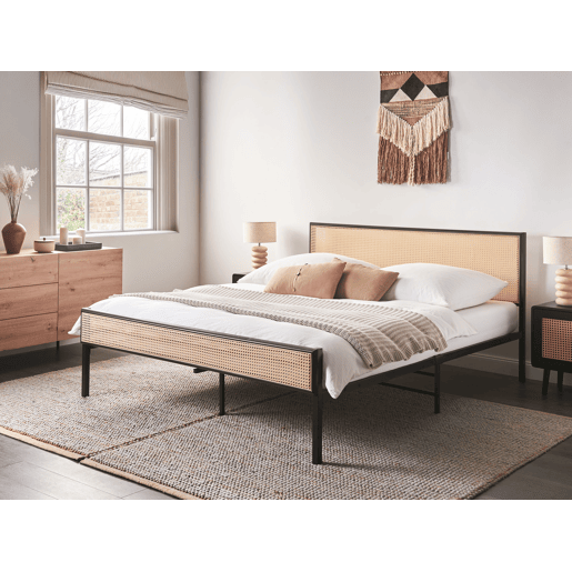 Cama AVANTON 160 x 200 cm Preto