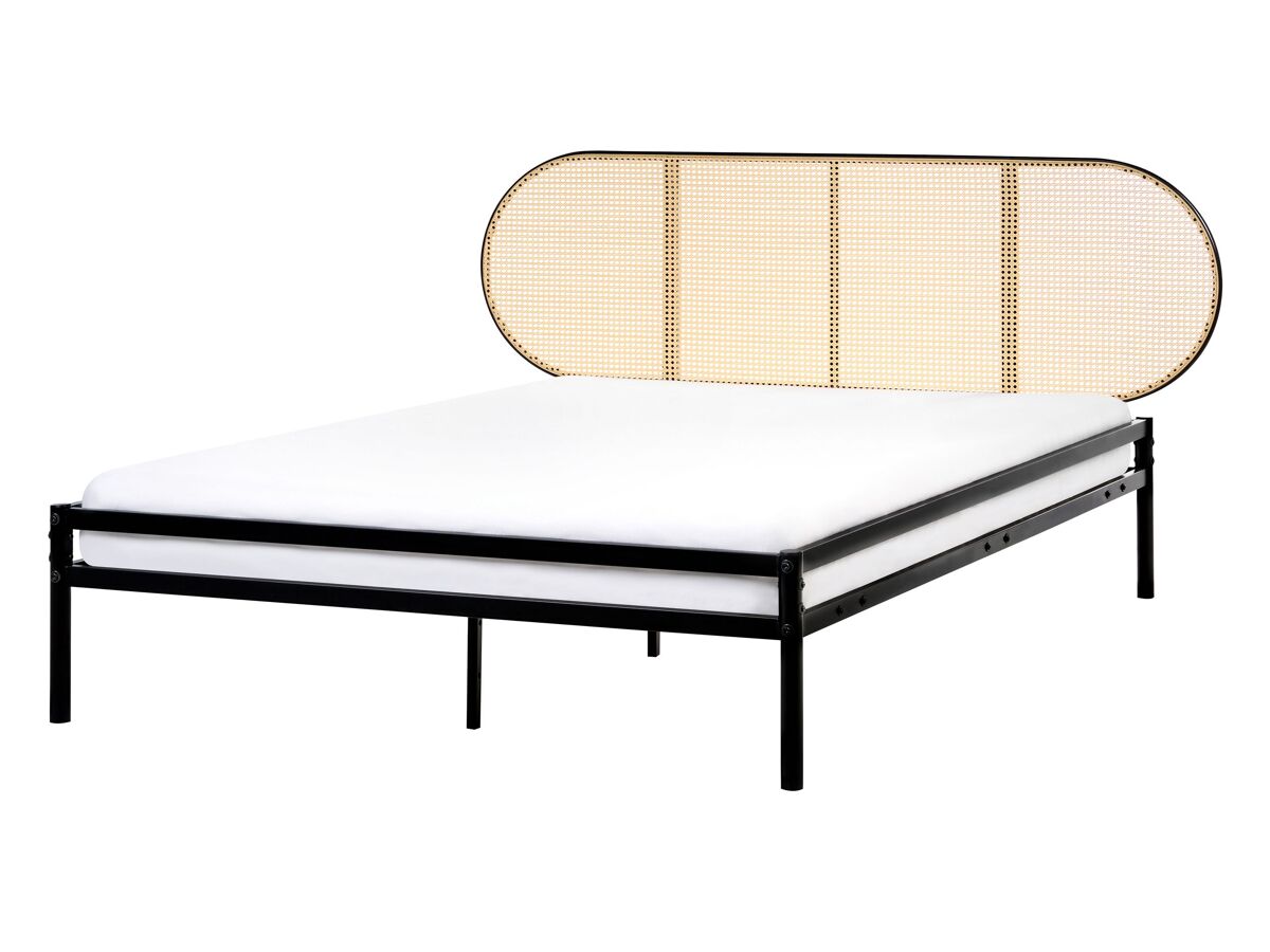 Beliani Cama Hierro BOULIN 181x208