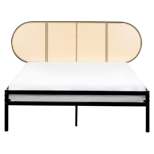 Cama BOULIN 140 x 200 cm Preto Cama BOULIN 140 x 200 cm Preto