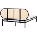 Beliani Cama Hierro BOULIN 181x208 Beliani Cama Hierro BOULIN 181x208 Negro