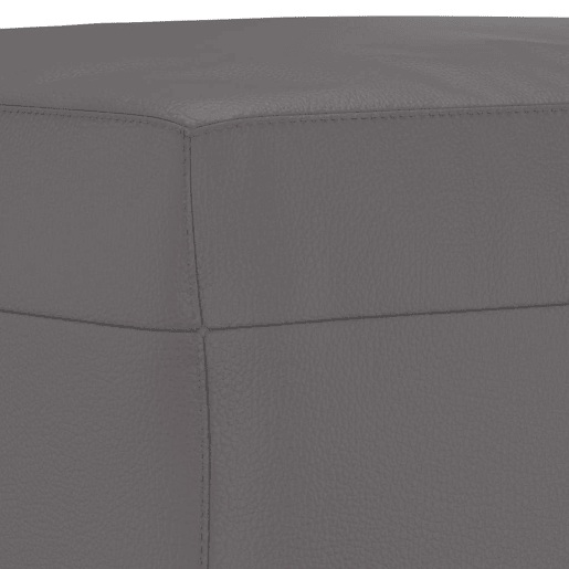 vidaXL 3 pcs conjunto de sofás com almofadas couro artificial cinzento vidaXL 3 pcs conjunto de sofás com almofadas couro artificial cinzento