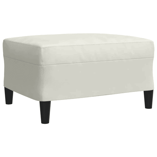 vidaXL 3 pcs conjunto de sofás com almofadões e rolos veludo creme vidaXL 3 pcs conjunto de sofás com almofadões e rolos veludo creme