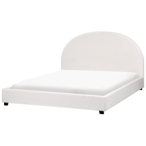 Cama de água Tecido VAUCLUSE 160 x 200 cm Branco creme
