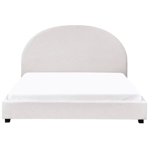Cama de água Tecido VAUCLUSE 160 x 200 cm Branco creme