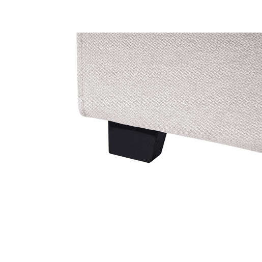 Cama de água Tecido VAUCLUSE 160 x 200 cm Branco creme