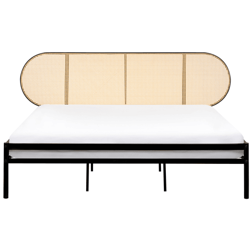 Cama BOULIN 180 x 200 cm Preto Cama BOULIN 180 x 200 cm Preto