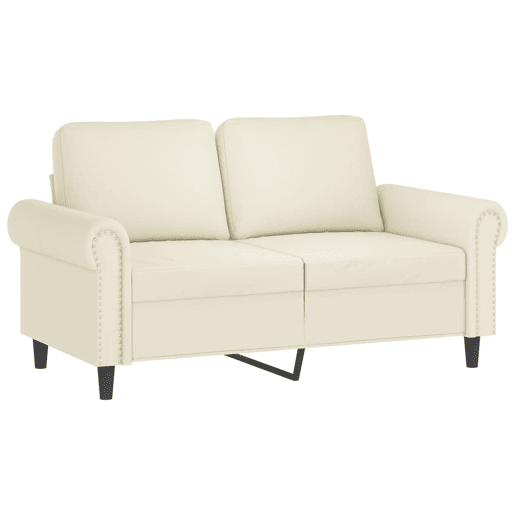 vidaXL 4 pcs conjunto de sofás com almofadões veludo cor creme vidaXL 4 pcs conjunto de sofás com almofadões veludo cor creme