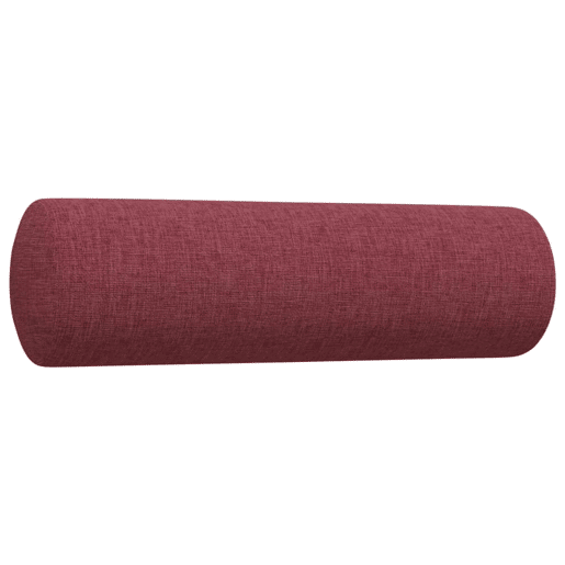 vidaXL 2 pcs conjunto de sofás com almofadas tecido vermelho-tinto vidaXL 2 pcs conjunto de sofás com almofadas tecido vermelho-tinto