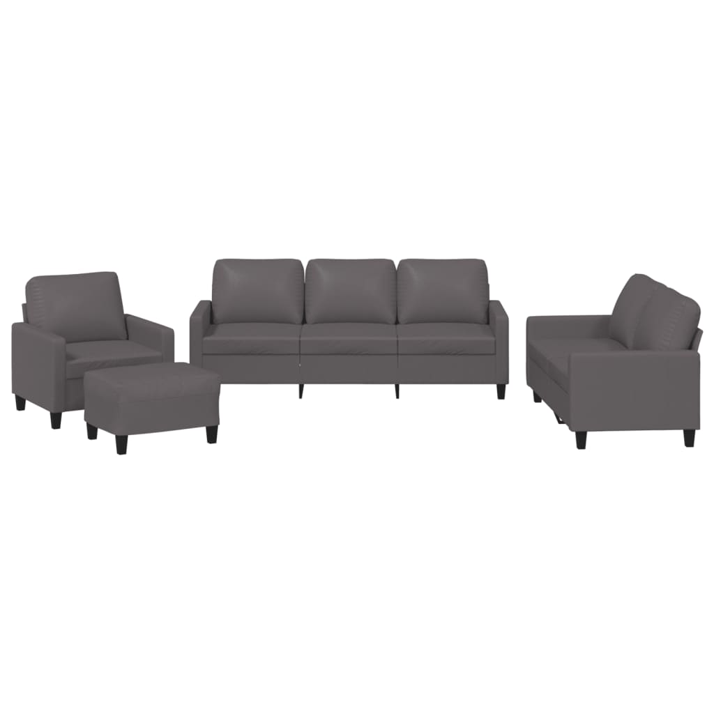 Conjunto De Sofás Gris