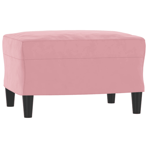 vidaXL 3 pcs conjunto de sofás com almofadas veludo rosa vidaXL 3 pcs conjunto de sofás com almofadas veludo rosa