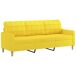 Conjunto De Sofás Conjunto De Sofás Amarillo