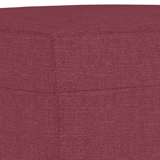 vidaXL 3 pcs conjunto de sofás com almofadões tecido vermelho tinto vidaXL 3 pcs conjunto de sofás com almofadões tecido vermelho tinto