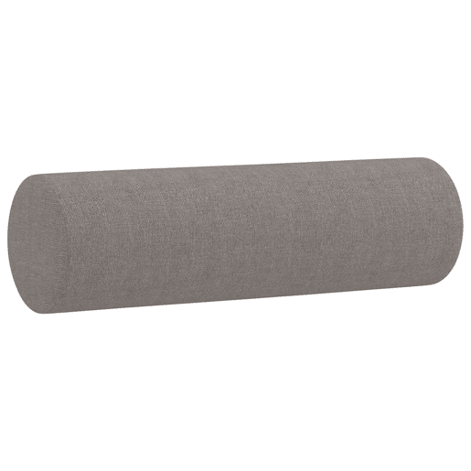 vidaXL 2 pcs conjunto de sofás com almofadas tecido cinza-acastanhado vidaXL 2 pcs conjunto de sofás com almofadas tecido cinza-acastanhado