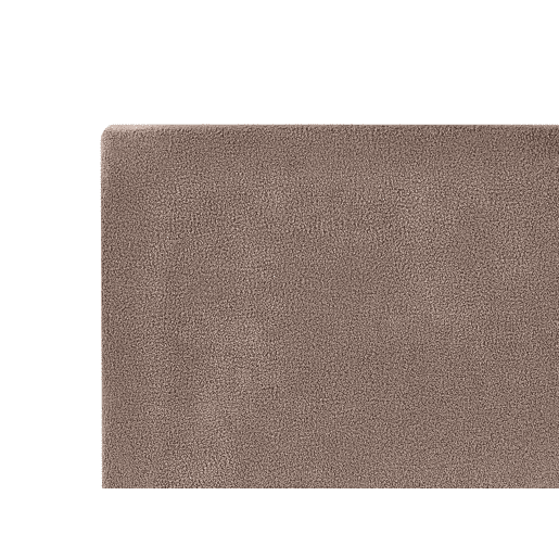 Cama Bouclé ALBI 160 x 200 cm Castanho