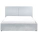 Beliani Cama con almacenaje Poliéster MOISSAC 177x224 Beliani Cama con almacenaje Poliéster MOISSAC 177x224 Azul Claro