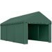 Garaje Exterior Coche Poliéster, Acero Galvanizado Outsunny Garaje Exterior Coche Poliéster, Acero Galvanizado Outsunny Verde