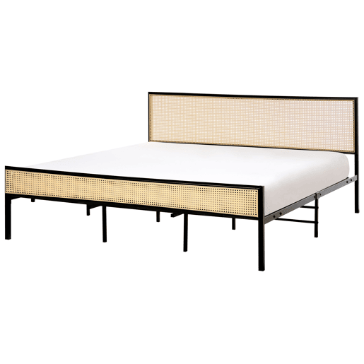 Cama AVANTON 180 x 200 cm Preto