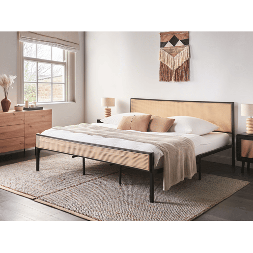 Cama AVANTON 180 x 200 cm Preto