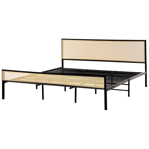 Cama AVANTON 180 x 200 cm Preto