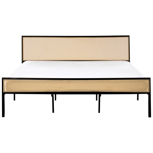 Cama AVANTON 180 x 200 cm Preto