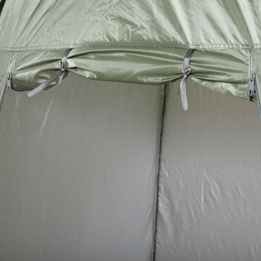 Outsunny Barraca de vestir dobrável Tenda para Duche Portátil com Cobertura Praia e Montanha 120x120x190 cm Verde