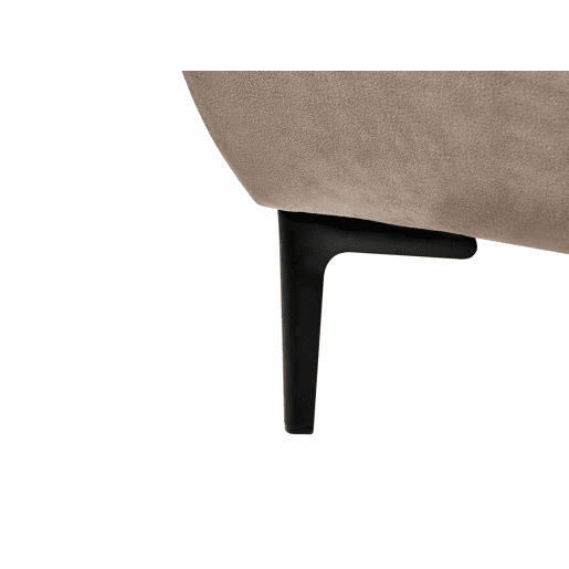 Cama Veludo LESSAY 160 x 200 cm Taupe