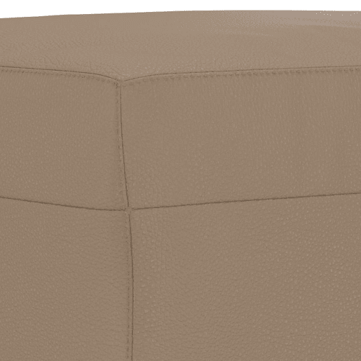 vidaXL 3 pcs conjunto sofás c almofadas couro artificial cappuccino vidaXL 3 pcs conjunto sofás c almofadas couro artificial cappuccino