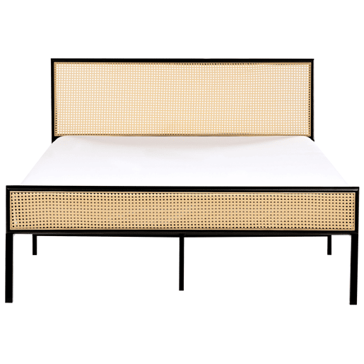 Cama AVANTON 140 x 200 cm Preto