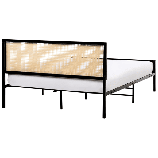 Cama AVANTON 140 x 200 cm Preto
