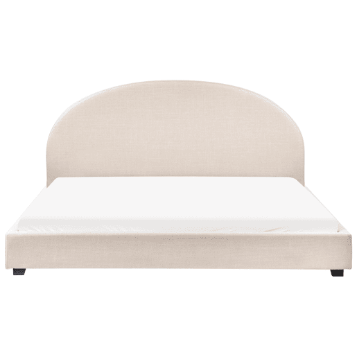 Cama de água Tecido VAUCLUSE 180 x 200 cm Creme claro