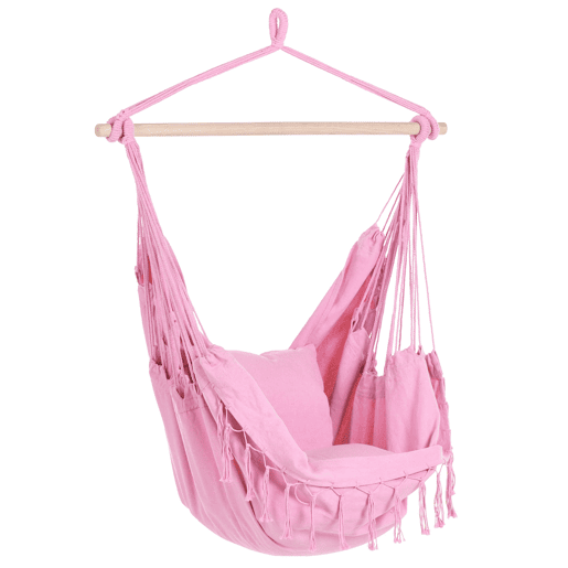 Cadeira suspensa BONEA Algodão Rosa Cadeira suspensa BONEA Algodão Rosa