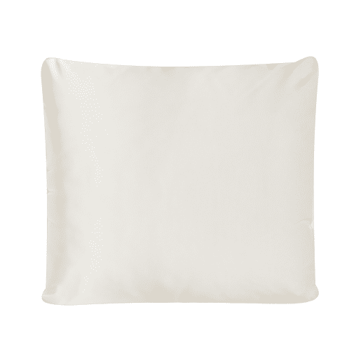 Conjunto de 2 cadeiras de jardim com almofadas MICCIANO Madeira de acácia Branco creme